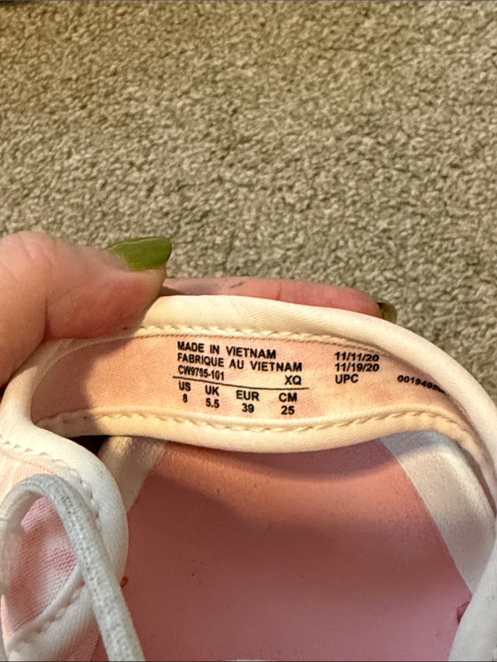 Nike Air Max Koko platform sandals pink & white - Picture 9 of 9